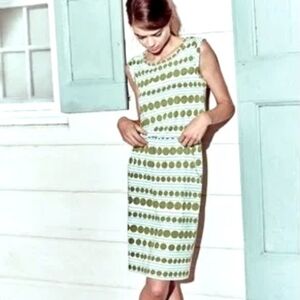 Boden blackberry day mini dress geometric 70s pockets stretch size 8
